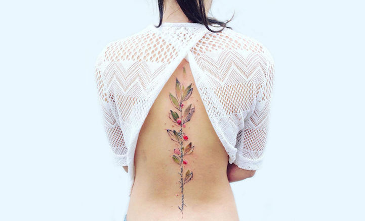 Les délicats tatouages de fleurs de Pis Saro Les delicats tatouages de fleurs de Pis Saro 12 Les-delicats-tatouages-de-fleurs-de-Pis-Saro-12