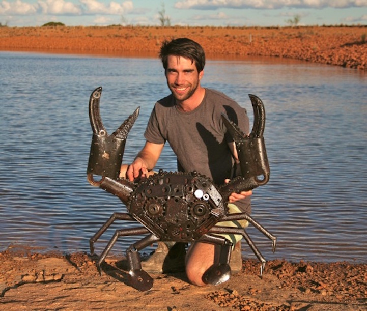 Les sculptures en recyclage de ferraille de Jordan Sprigg les sculptures en recyclage de ferraille de Jordan Sprigg 11 les-sculptures-en-recyclage-de-ferraille-de-Jordan-Sprigg-11