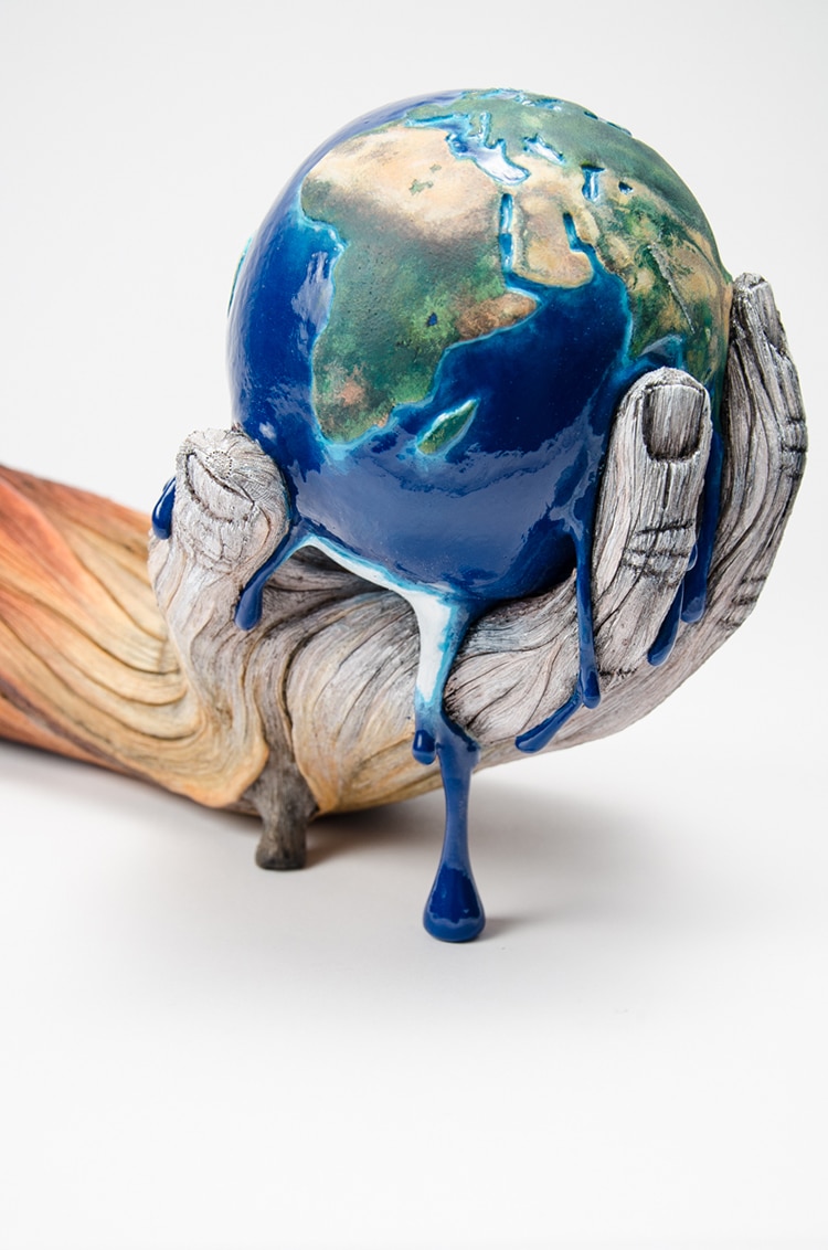 Les sculptures de céramique en imitation bois de Christopher David White De nouvelles sculptures ceramiques surrealistes ressemblant a du bois par Christopher David White 12 De-nouvelles-sculptures-ceramiques-surrealistes-ressemblant-a-du-bois-par-Christopher-David-White-12