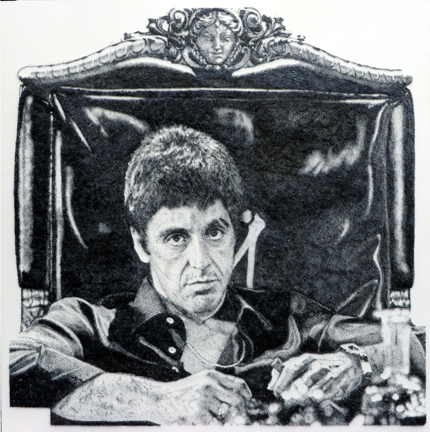 Les portraits de clous de Marcus Levine Les portraits de clous de Marcus Levine 10 al pacino Les-portraits-de-clous-de-Marcus-Levine-10-al-pacino