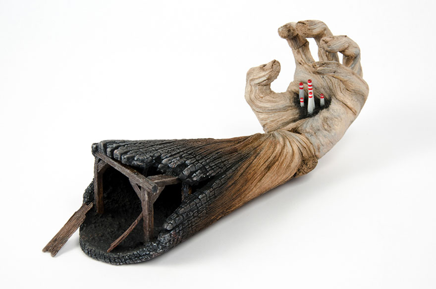 Les sculptures de céramique en imitation bois de Christopher David White Les sculptures de ceramique en imitation bois de Christopher David White 11 Les-sculptures-de-ceramique-en-imitation-bois-de-Christopher-David-White-11