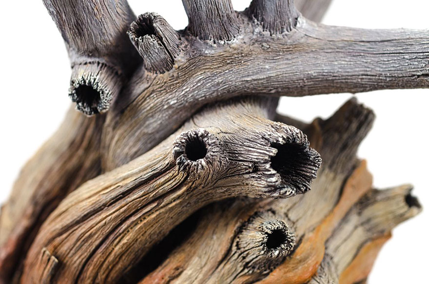 Les sculptures de céramique en imitation bois de Christopher David White Les sculptures de ceramique en imitation bois de Christopher David White 15 Les-sculptures-de-ceramique-en-imitation-bois-de-Christopher-David-White-15