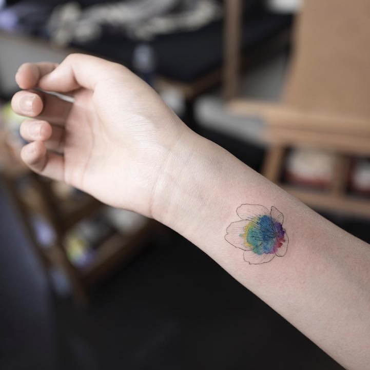 Les tatouages aquarelles de Hongdam les tatouages aquarelles de Hongdam 5 les-tatouages-aquarelles-de-Hongdam-5