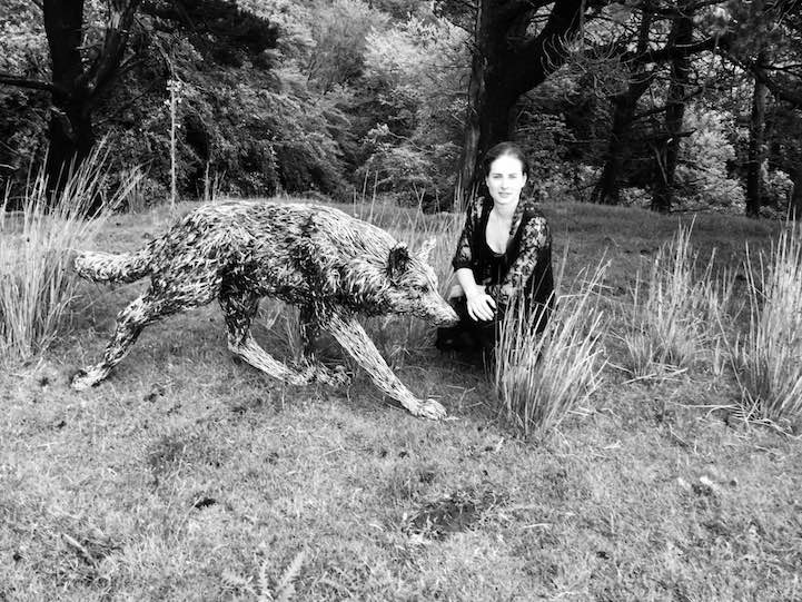 Les sculptures d'animaux en fil de fer de Candice Bees Les sculptures d animaux en fil de fer de Candice Bees 14 Les-sculptures-d-animaux-en-fil-de-fer-de-Candice-Bees-14