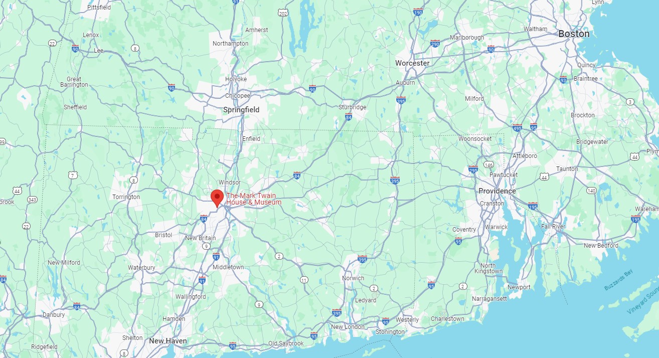 La maison de Mark Twain serait hantée La maison de Mark Twain serait hantee maps La-maison-de-Mark-Twain-serait-hantee-maps