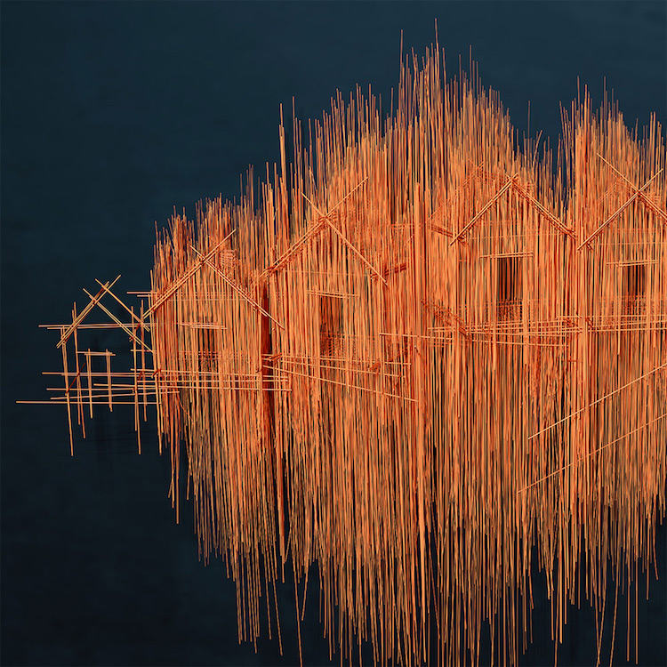 Les sculptures surréalistes d'architecture façon griffonage de David Moreno Les sculptures surrealistes d architecture facon griffonage de David Moreno 2 les-sculptures-surrealistes-d-architecture-facon-griffonage-de-david-moreno-2