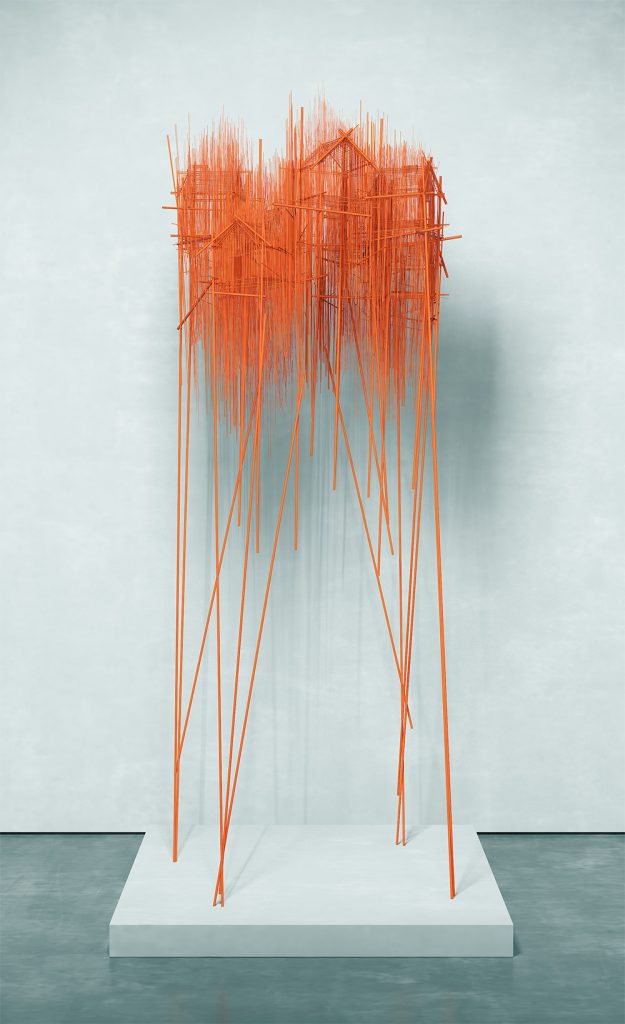 Les sculptures surréalistes d'architecture façon griffonage de David Moreno Les sculptures surrealistes d architecture facon griffonage de David Moreno 3 les-sculptures-surrealistes-d-architecture-facon-griffonage-de-david-moreno-3