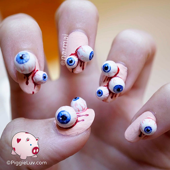 Nail Art - des décorations d'ongles pour Halloween par PiggieLuv Nail Art des décorations d ongles pour Halloween par PiggieLuv 13 nail-art-des-decorations-d-ongles-pour-halloween-par-piggieluv-13