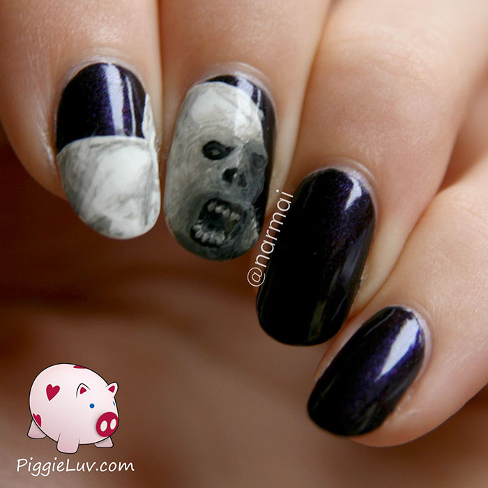 Nail Art - des décorations d'ongles pour Halloween par PiggieLuv Nail Art des décorations d ongles pour Halloween par PiggieLuv 17 nail-art-des-decorations-d-ongles-pour-halloween-par-piggieluv-17