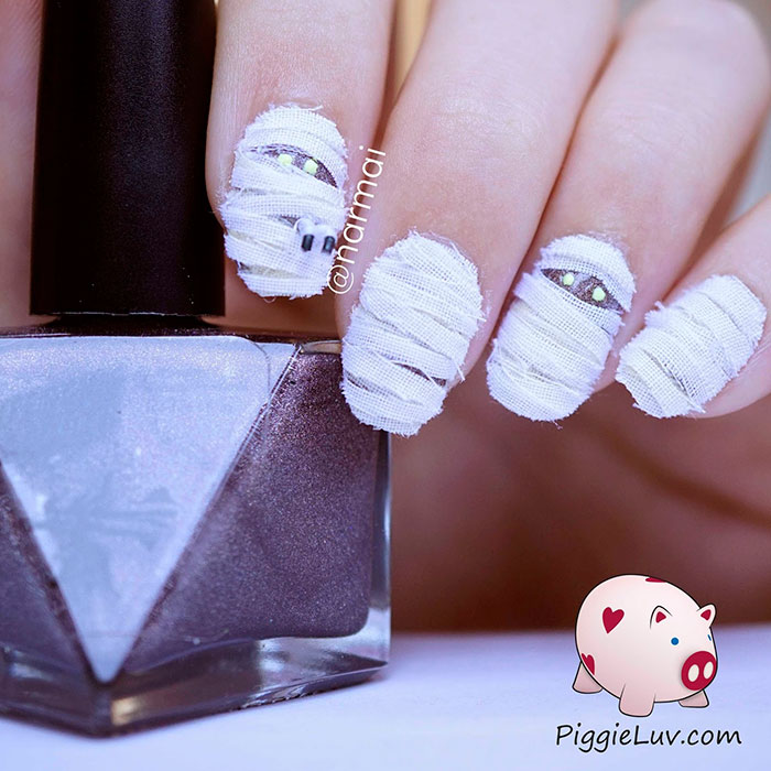 Nail Art - des décorations d'ongles pour Halloween par PiggieLuv Nail Art des décorations d ongles pour Halloween par PiggieLuv 19 nail-art-des-decorations-d-ongles-pour-halloween-par-piggieluv-19