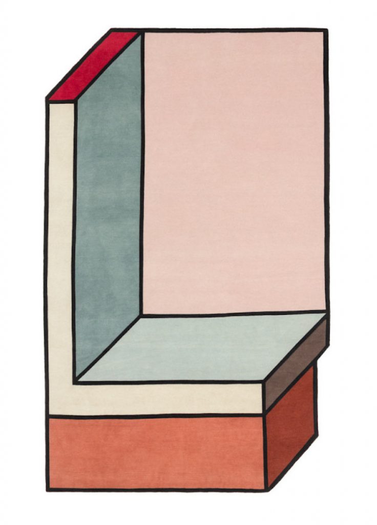 Visioni - des tapis géométriques qui donnent l'illusion de 3D Visioni des tapis geometriques qui donnent l illusion de 3D 2 visioni-des-tapis-geometriques-qui-donnent-l-illusion-de-3d-2