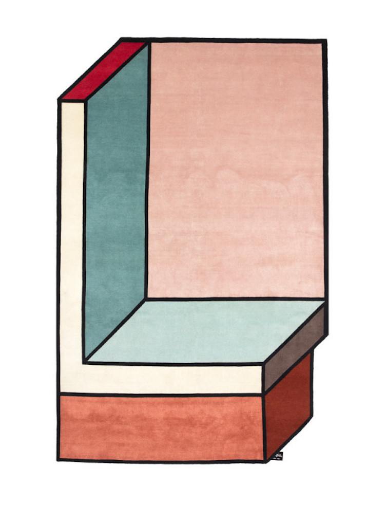 Visioni - des tapis géométriques qui donnent l'illusion de 3D Visioni des tapis geometriques qui donnent l illusion de 3D 4 visioni-des-tapis-geometriques-qui-donnent-l-illusion-de-3d-4