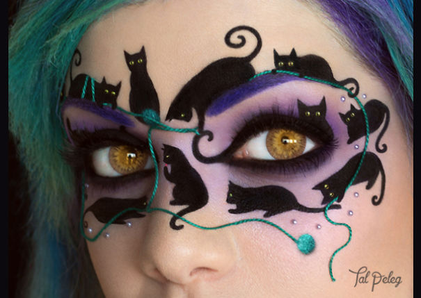 Des maquillages de paupières pour Halloween par Tal Peleg maquillages de paupieres pour Halloween par Tal Peleg 4 chat noir maquillages-de-paupieres-pour-halloween-par-tal-peleg-4-chat-noir