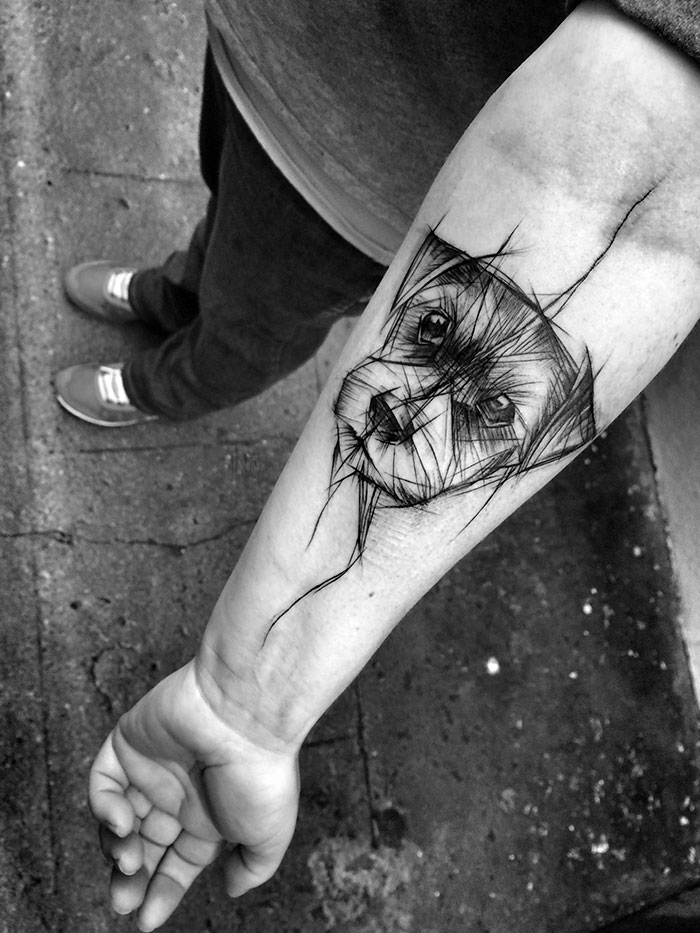 Les superbes tatouages en forme d'esquisse de Inez Janiak tatouages en forme d esquisse par Inez Janiak 38 tatouages-en-forme-d-esquisse-par-inez-janiak-38
