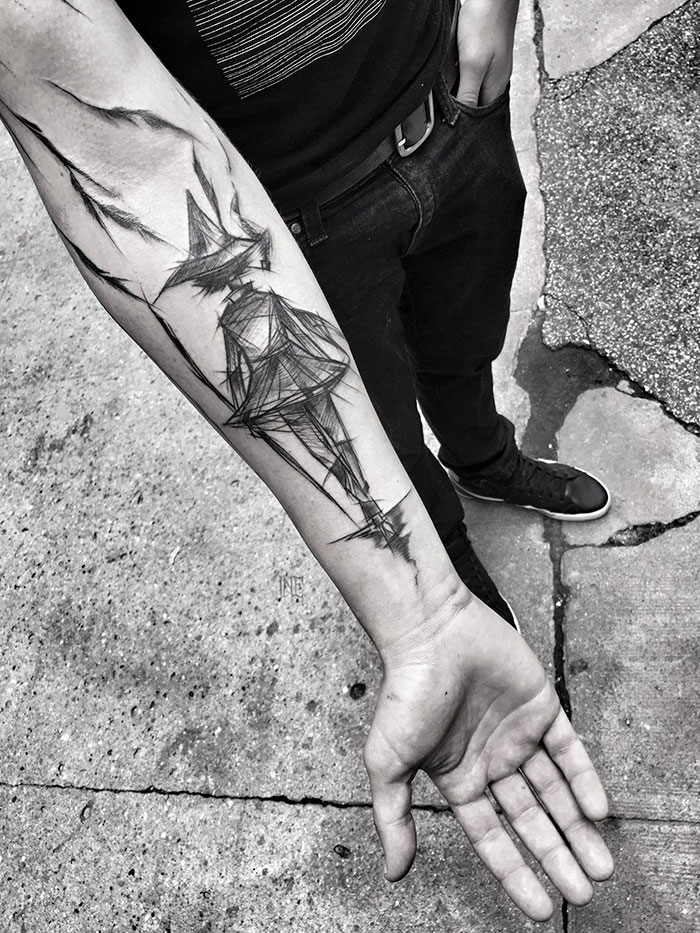 Les superbes tatouages en forme d'esquisse de Inez Janiak tatouages en forme d esquisse par Inez Janiak 42 tatouages-en-forme-d-esquisse-par-inez-janiak-42