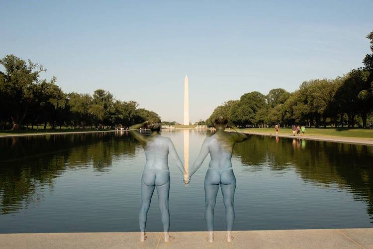 Bodypainting: des corps nus devant des monuments emblématiques américains par Trina Merry Body painting des corps nus devant des monuments emblematiques americains par Trina Merry 3 Body painting des corps nus devant des monuments emblematiques americains par Trina Merry 3