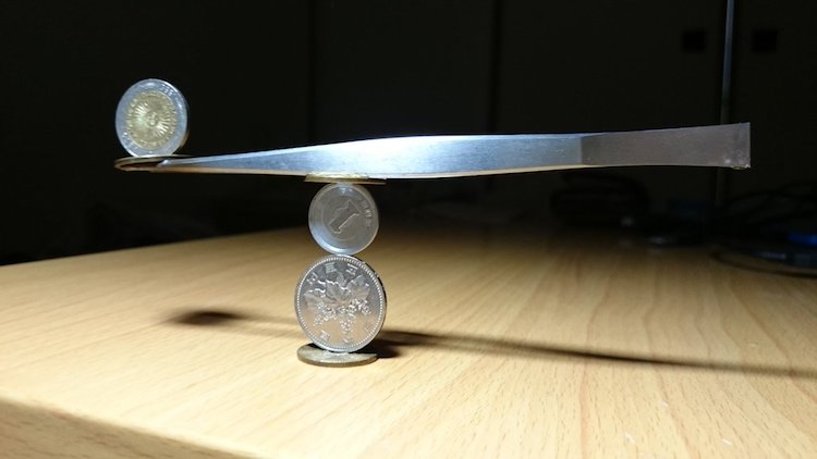 L'incroyable art des piles de pièces par Tanu L art des piles de pieces par Tanu 7 L art des piles de pieces par Tanu 7