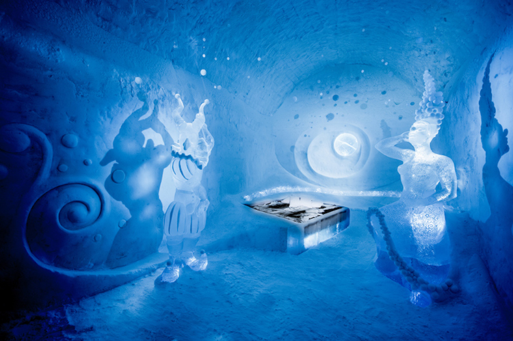 Le célèbre hôtel de glace suédois Icehotel est désormais ouvert 365 jours par an. Le celebre hotel de glace suedois Icehotel est desormais ouvert 365 jours par an 2 le-celebre-hotel-de-glace-suedois-icehotel-est-desormais-ouvert-365-jours-par-an-2