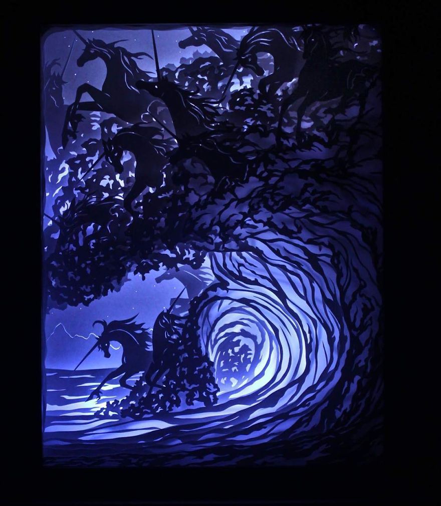 Les boites à rêves de papier et de lumière de Brittany Otto Les boites a reves de papier et de lumiere de Brittany Cox 10 Les boites a reves de papier et de lumiere de Brittany Cox 10