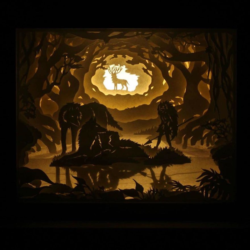 Les boites à rêves de papier et de lumière de Brittany Otto Les boites a reves de papier et de lumiere de Brittany Cox 2 Les boites a reves de papier et de lumiere de Brittany Cox 2