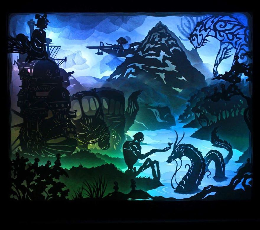 Les boites à rêves de papier et de lumière de Brittany Otto Les boites a reves de papier et de lumiere de Brittany Cox 6 Les boites a reves de papier et de lumiere de Brittany Cox 6