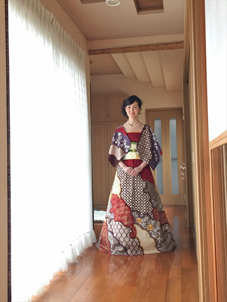 Les japonaises transforment leur kimono en robe de mariée Les japonaises transforment leur kimono en robe de mariee 10 Les japonaises transforment leur kimono en robe de mariee 10