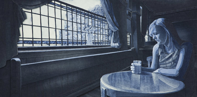 Les tableaux avec des bouts de jeans de Ian Berry Les tableaux avec des bouts de jeans de Ian Berry 14 les-tableaux-avec-des-bouts-de-jeans-de-ian-berry-14