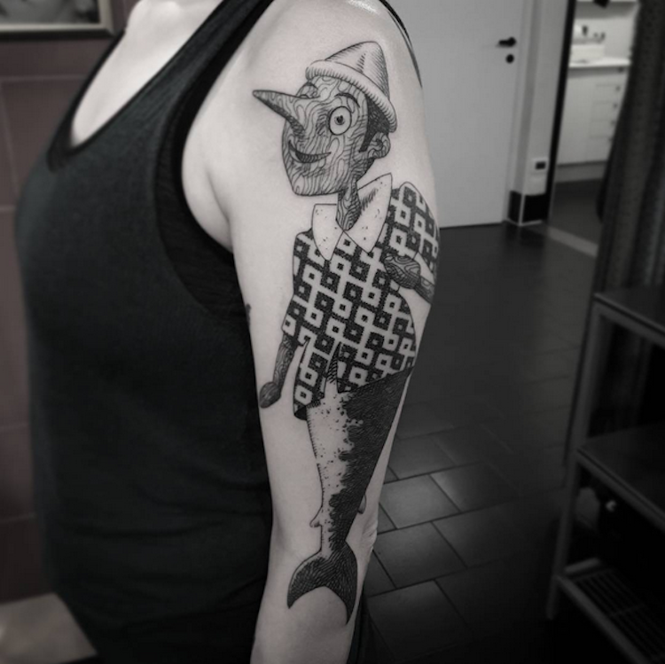 Les tatouages d'animaux surréalistes de Otto D'Ambra Les tatouages d animaux surrealistes de Otto D Ambra 14 les-tatouages-d-animaux-surrealistes-de-otto-d-ambra-14