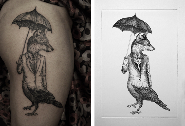 Les tatouages d'animaux surréalistes de Otto D'Ambra Les tatouages d animaux surrealistes de Otto D Ambra 15 les-tatouages-d-animaux-surrealistes-de-otto-d-ambra-15