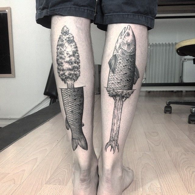 Les tatouages d'animaux surréalistes de Otto D'Ambra Les tatouages d animaux surrealistes de Otto D Ambra 2 les-tatouages-d-animaux-surrealistes-de-otto-d-ambra-2