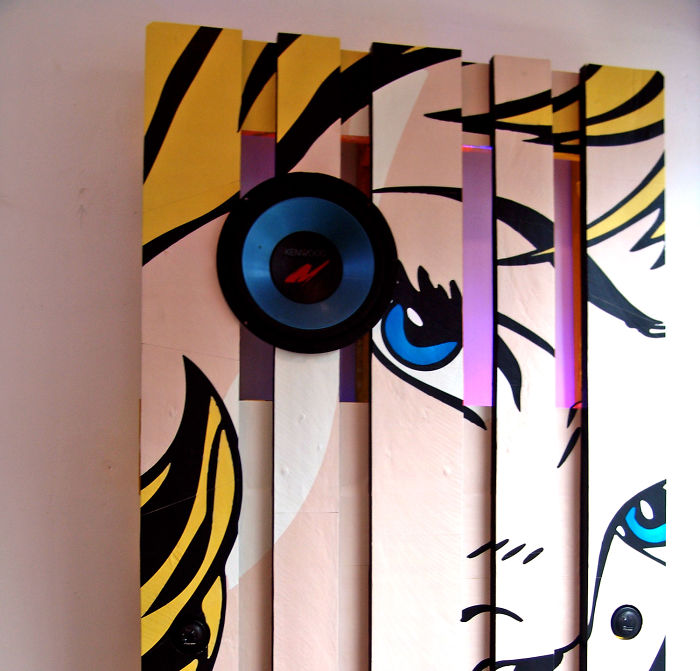 Kone Mei recycle des palettes en décorations murales fonctionnelles Kone Mei recycle des palettes en decorations murales fonctionnelles 12 roy lichenstein girl with hair ribbon13 Kone Mei recycle des palettes en decorations murales fonctionnelles 12 roy lichenstein girl with hair ribbon13