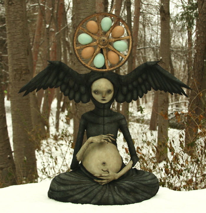 Scott Radke sculpte des créatures de son imaginaire Scott Radke sculpte des creatures de son imaginaire 9 Scott Radke sculpte des creatures de son imaginaire 9