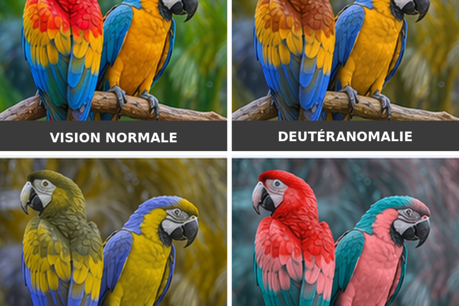 Comment les daltoniens voient les couleurs différemment des autres daltonisme perroquets recale 1200 daltonisme perroquets recale 1200