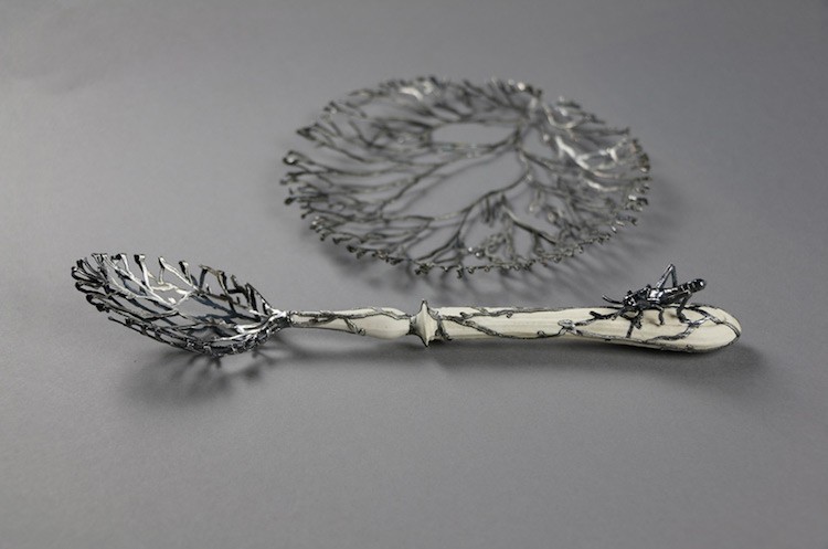 Les dentelles de couverts et de vaisselles de Wiebke Meurer les dentelles de couverts et de vaisselles de Wiebke Meurer 5 les dentelles de couverts et de vaisselles de Wiebke Meurer 5