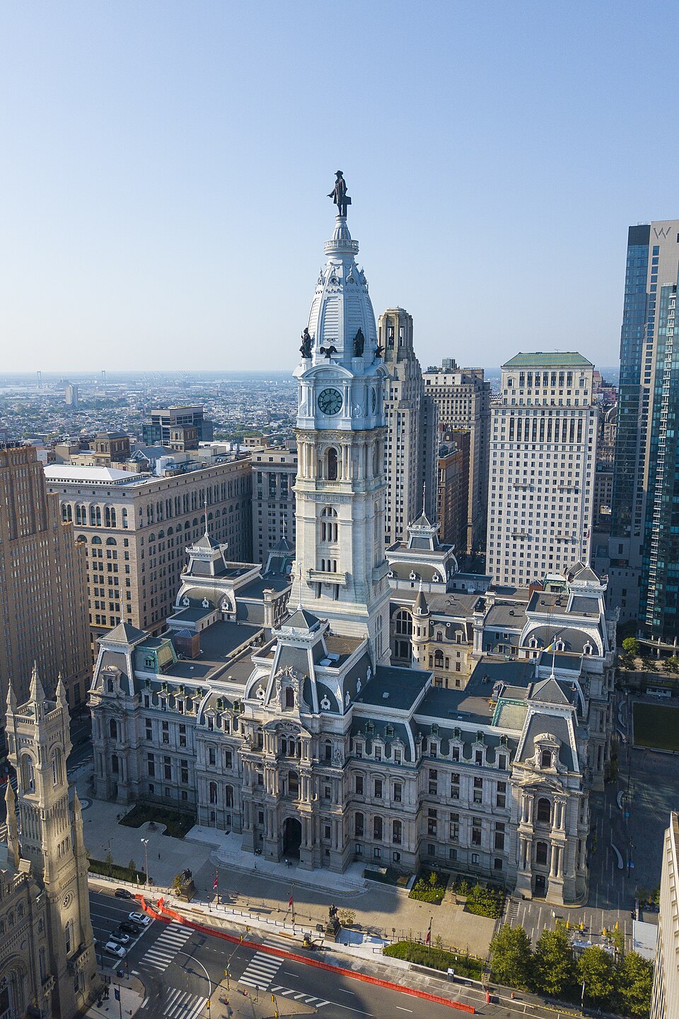 Philadelphia City Hall Philadelphia City Hall et sa monumentale tour surmontée de William Penn