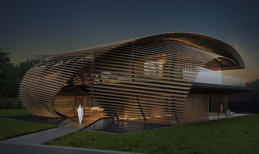 Tsubomi Villas - de luxueuses maisons apaisantes par Kengo Kuma Tsubomi Villas de luxueuses maisons apaisantes par Kengo Kuma 7 Tsubomi Villas - de luxueuses maisons apaisantes par Kengo Kuma 7