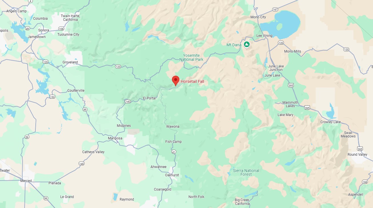 Yosemite Firefall - une rare cascade de feu dans le Yosemite National Park Yosemite Firefall une rare cascade de feu dans le Yosemite National Park maps Yosemite-Firefall-une-rare-cascade-de-feu-dans-le-Yosemite-National-Park-maps