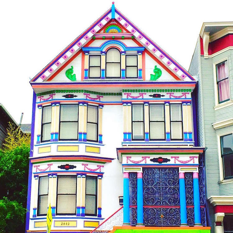 Les maisons en couleurs de San Francisco Les maisons en couleurs de San Francisco 18 Les maisons en couleurs de San Francisco 18