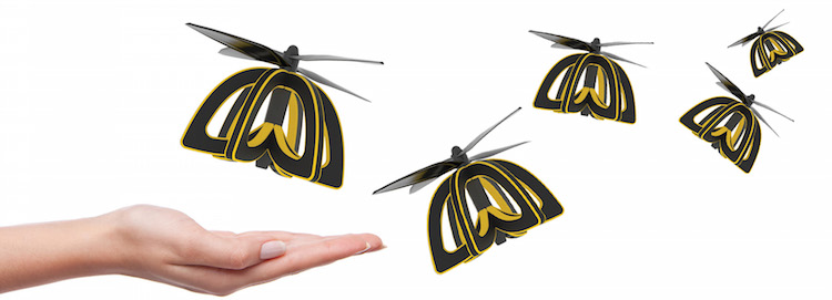 Plan Bee - un drone abeille pour polliniser artificiellement les plantes Plan Bee un drone abeille pour polliniser artificiellement les plantes 3 Plan Bee - un drone abeille pour polliniser artificiellement les plantes 3