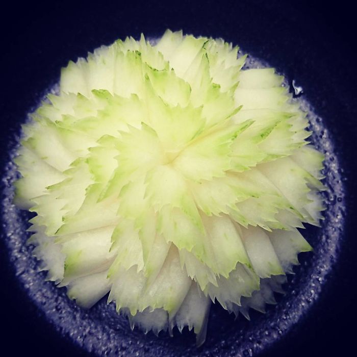 Mukimono: les incroyables sculptures de fruits, légumes et autres de Gaku mukimono les incroyables sculptures de fruits legumes et autres de Gaku 12 Mukimono: les incroyables sculptures de fruits, légumes et autres de Gaku 12