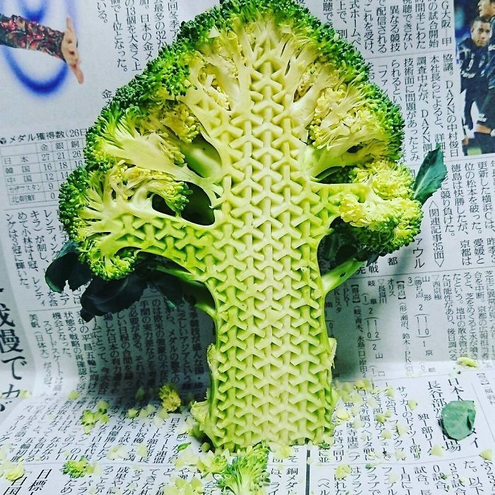 Mukimono: les incroyables sculptures de fruits, légumes et autres de Gaku mukimono les incroyables sculptures de fruits legumes et autres de Gaku 18 Mukimono: les incroyables sculptures de fruits, légumes et autres de Gaku 18