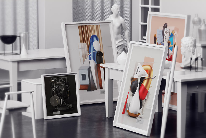 6 tableaux de Picasso recréés en sculptures par Omar Aqil 7 tableaux de Picasso recréés en sculptures par Omar Aqil 7 7 tableaux de Picasso recréés en sculptures par Omar Aqil 7