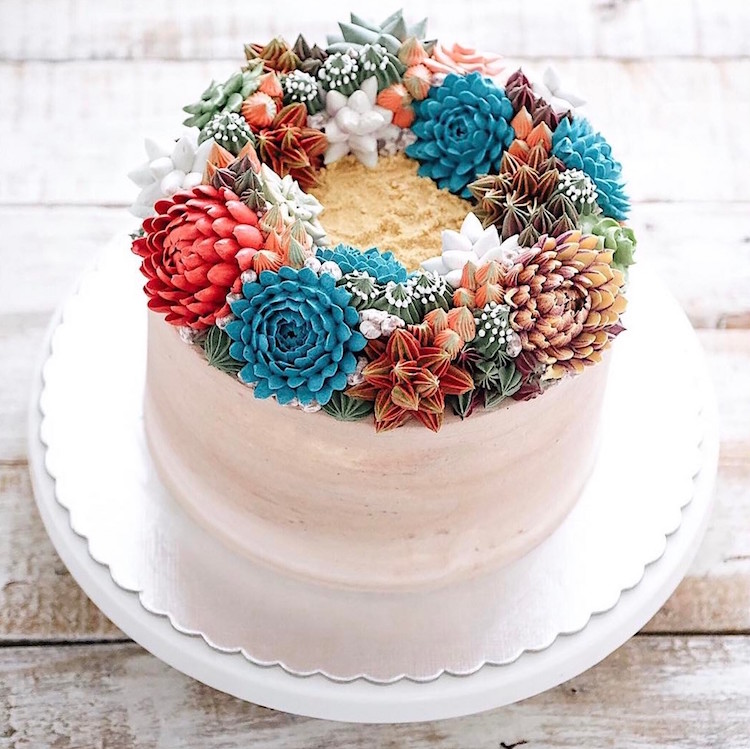 Les pâtisseries en forme de succulentes de Ivenoven Les patisseries en forme de succulents de Ivenoven 10 Les pâtisseries en forme de succulents de Ivenoven 10