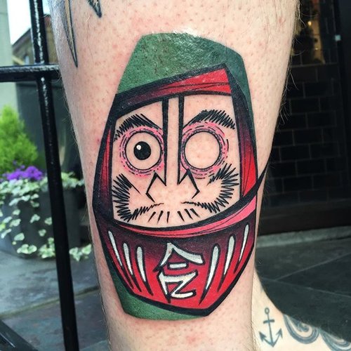 Les tatouages cubistes colorés inspirés de Picasso de Mike Boyd Les tatouages cubistes geek de Mike Boyd 10 Les tatouages cubistes geek de Mike Boyd 10