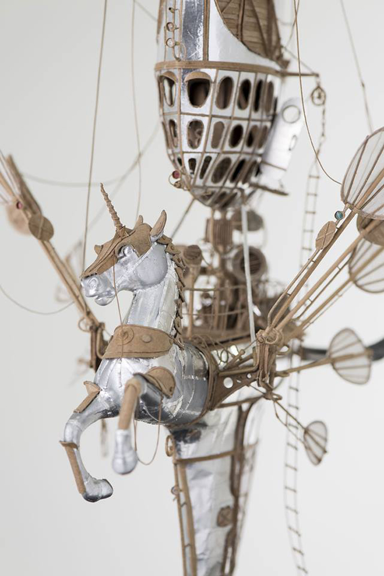 Les vaisseaux volants steampuk en carton de Jeroen van Kesteren aux volants steampuk en carton de Jeroen van Kesteren 10 Les vaisseaux volants steampuk en carton de Jeroen van Kesteren 10