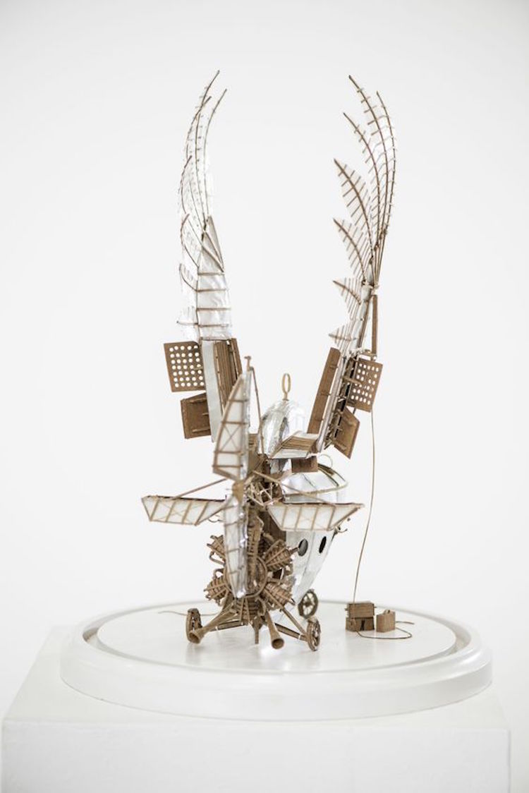 Les vaisseaux volants steampuk en carton de Jeroen van Kesteren aux volants steampuk en carton de Jeroen van Kesteren 11 Les vaisseaux volants steampuk en carton de Jeroen van Kesteren 11