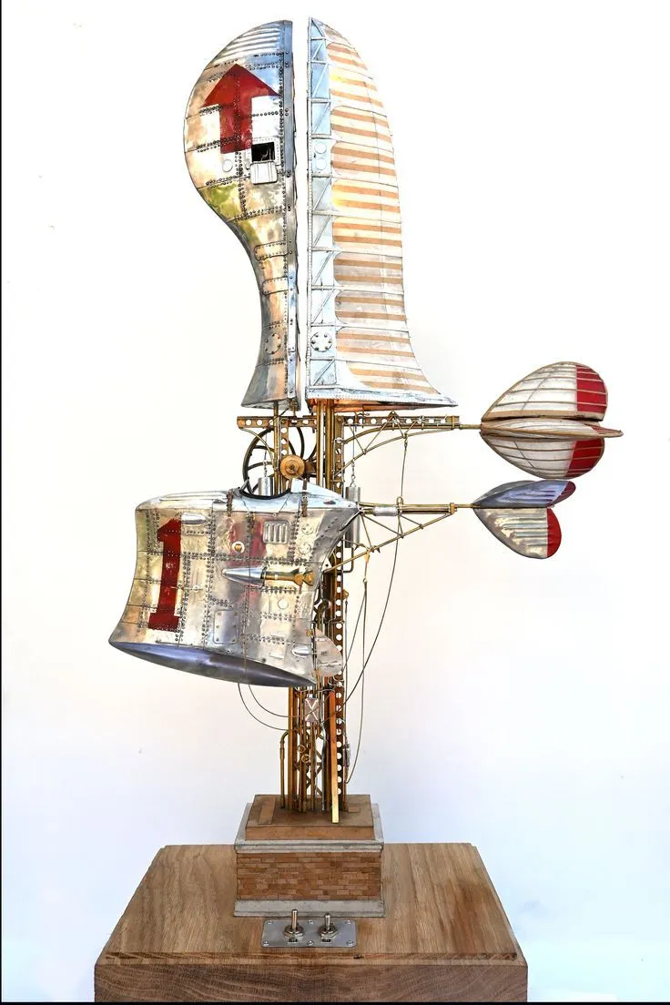 Les vaisseaux volants steampuk en carton de Jeroen van Kesteren les vaisseaux volant steampuk en carton de jeroen van kestere15 Les vaisseaux volants steampuk en carton de Jeroen van Kesteren 15