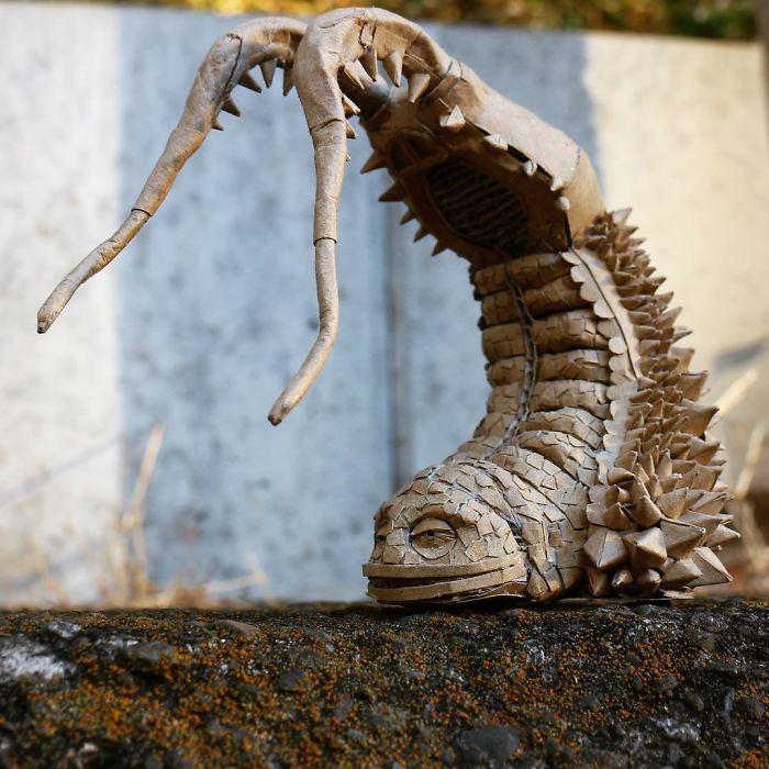 Les stupéfiantes sculptures en carton de Monami Ohno Les stupefiantes sculptures en carton de Monami Ohno 20 Les stupéfiantes sculptures en carton de Monami Ohno 20