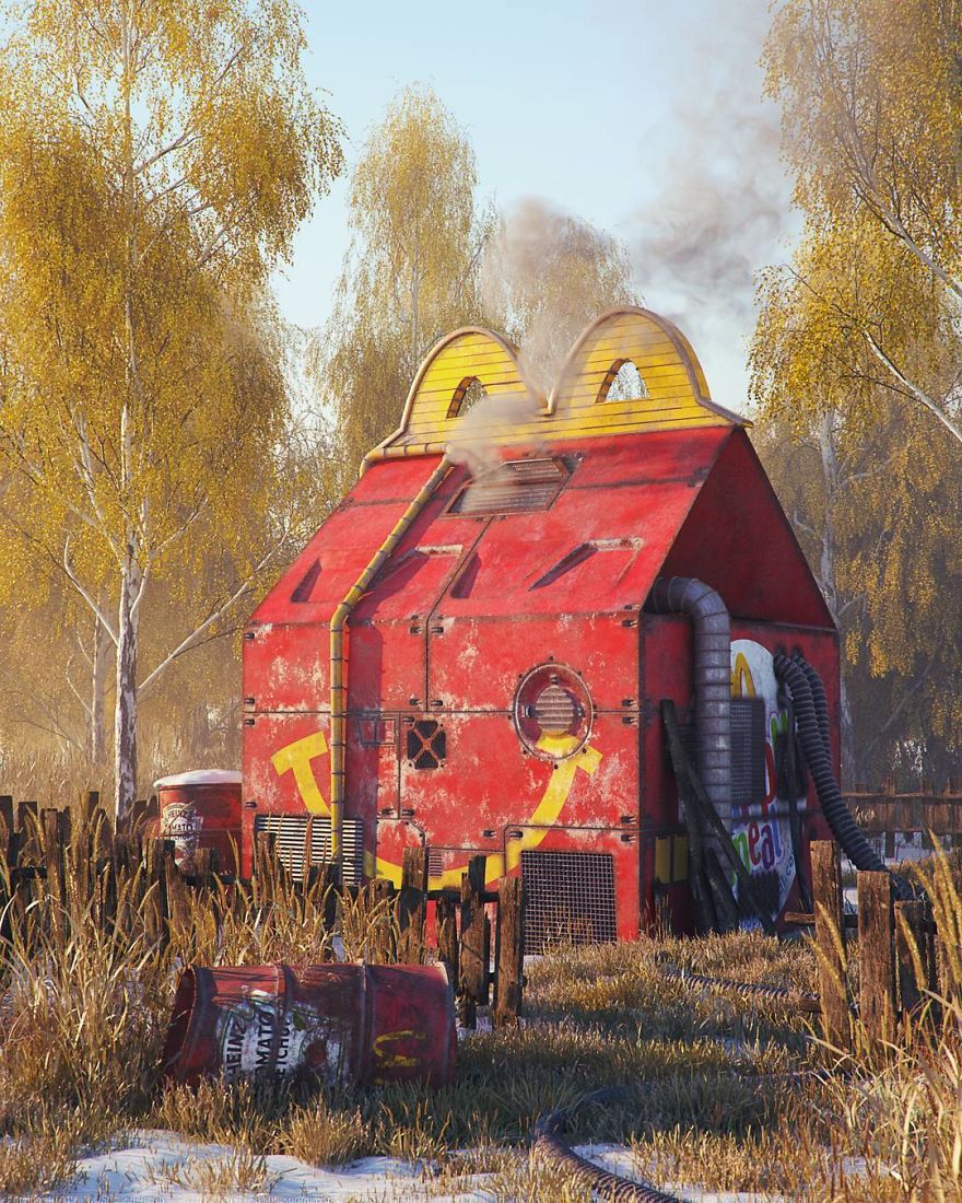 La pop culture après l'apocalypse par Filip Hodas La pop culture apres l apocalypse par Filip Hodas 10 mc donalds La pop culture après l'apocalypse par Filip Hodas: Mc Donalds