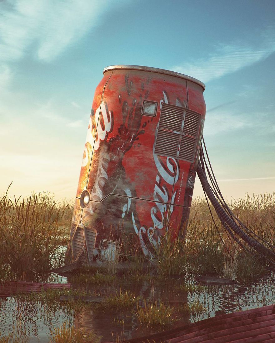 La pop culture après l'apocalypse par Filip Hodas La pop culture apres l apocalypse par Filip Hodas 12 coca cola La pop culture après l'apocalypse par Filip Hodas: Coca Cola